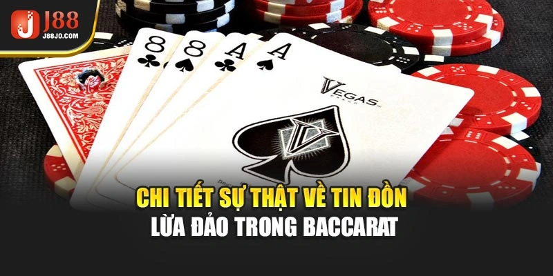 Chi tiết sự thật về tin đồn lừa đảo trong baccarat